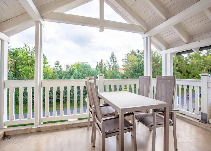 Duenenpark - Komfort Mit 1 Schlafzimmer Und Balkon Im Dachgeschoss 306 ビンツ